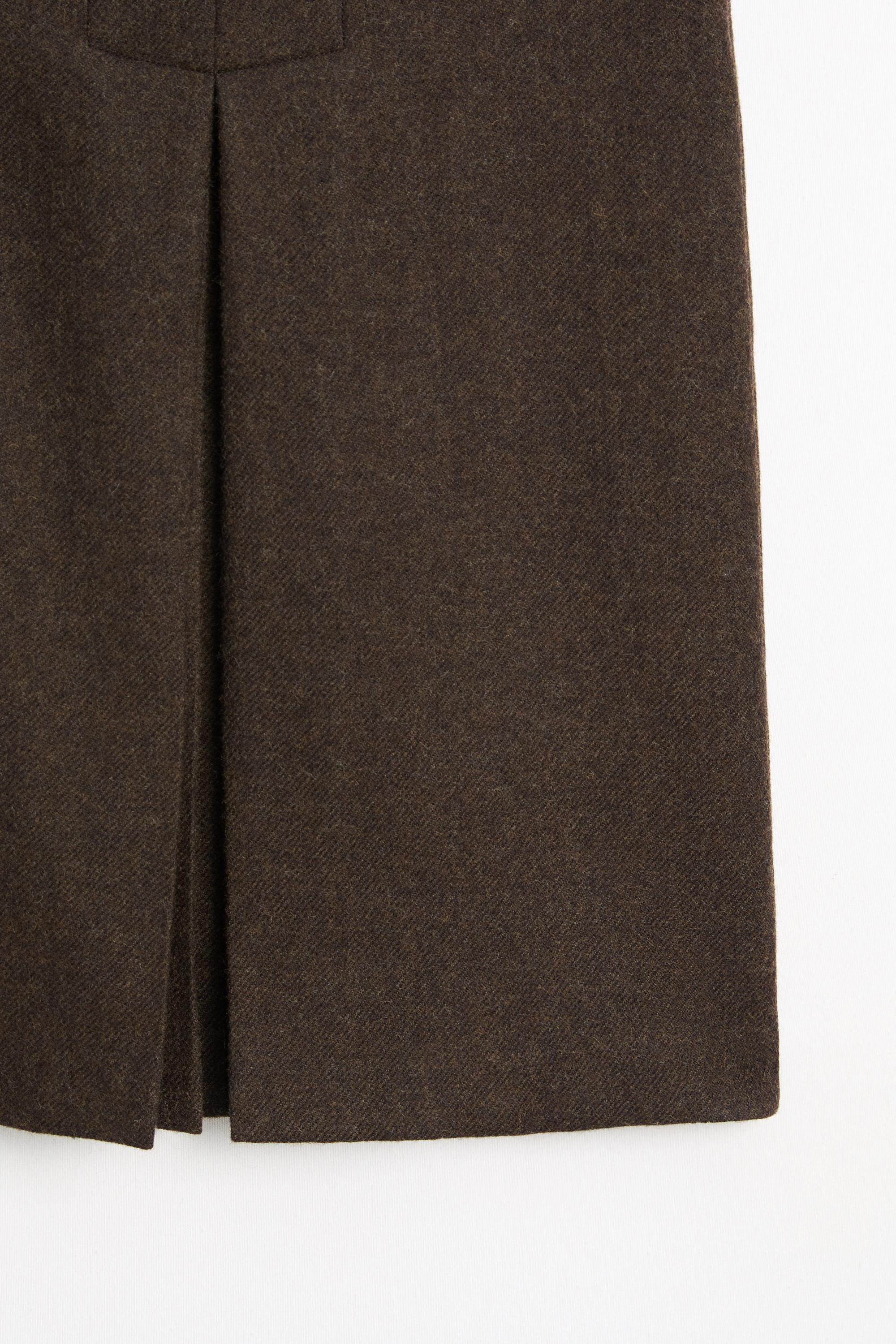 Jupe midi détail split